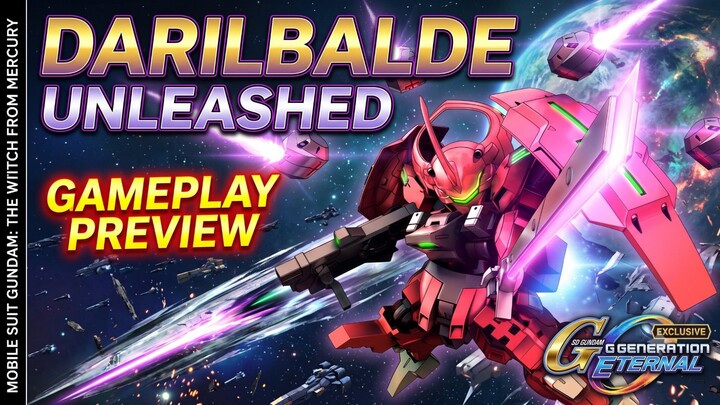Skill nya Keren Semua.. !! Darilbalde Unit non Gundam yang Op •|• SD Gundam G Generation Eternal