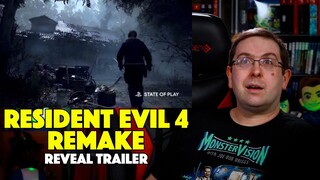 REACTION! Resident Evil 4 Remake Official Reveal Trailer - Video Game 2023