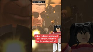 EL CIENTÍFICO SOBREVIVIÓ EN SKIBIDI TOILET 71 #roblox #skibiditoilet