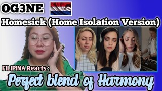 OG3NE - Homesick || HOME ISOLATION CONCERT || FILIPINA Reacts