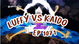 ONE PIECE 1071 luffy vs kaido