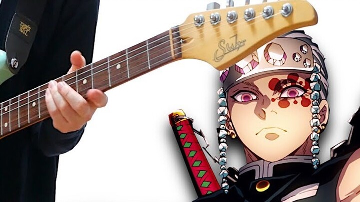 Demon Slayer Yuguo Arc OP "Resounding Song", Burn! [Electric Guitar]