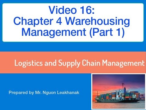 ជំពូកទី៤ ការគ្រប់គ្រងឃ្លាំង (ផ្នែកទី១)