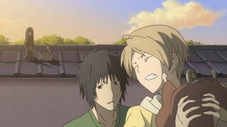 Another little monster subdued by Natsume with his bare hands