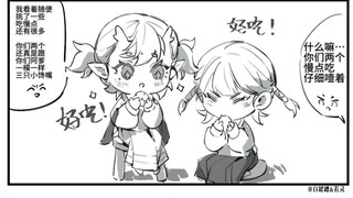 【上美藕饼】三只小馋嘴~
