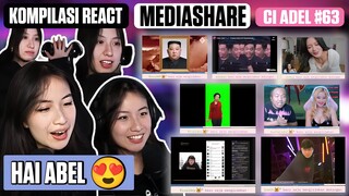 KOMPILASI REACT MEDIASHARE CI ADEL #63 || HAI ABEL