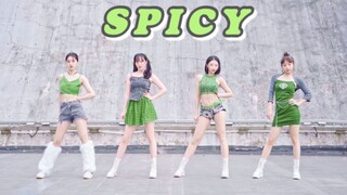 【劈叉兔】夏日辣妹虽迟但到！aespa-Spicy 半曲翻跳