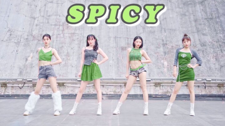 【劈叉兔】夏日辣妹虽迟但到！aespa-Spicy 半曲翻跳