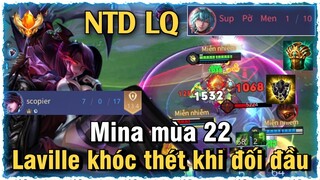 Mina mùa 22 liên quân mobile | Cách chơi, lên đồ, phù hiệu, bảng ngọc cho Mina mùa 22 đi sp | NTD LQ