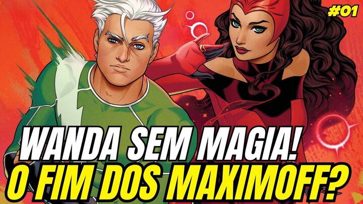 【MARVEL HQs】O Segredo Fatal de Magneto! Feiticeira Escarlate e Mercúrio na Armadilha (2024)