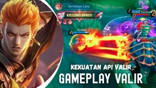 Awas kena api Valir apa kepanasan tuh 🔥
