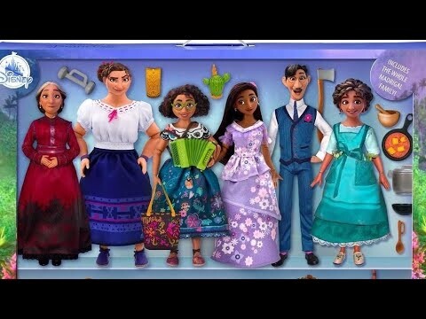 Review de dolls encanto família #mattel #childsplay #disneystore #encanto