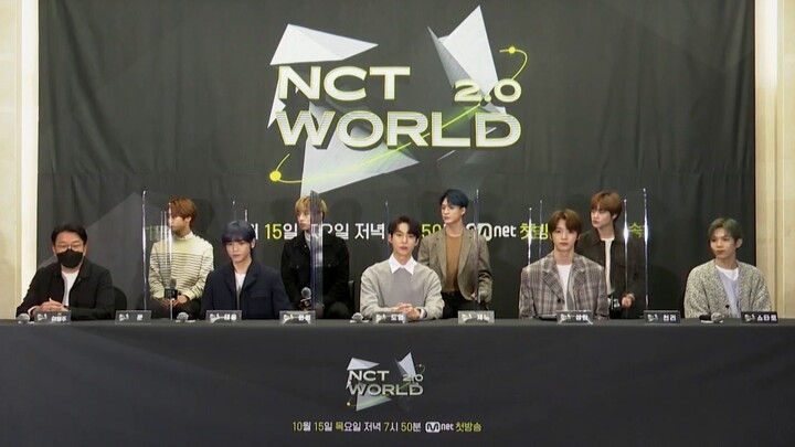 【معهد تقنيات الثقافة الجديدة】201014 المؤتمر الصحفي لمجموعة NCT WORLD 2.0 (مع ترجمة صينية)