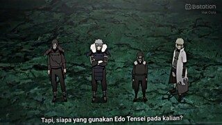 salah satu plot twist dianime naruto , para hokage sebelumnya ikut war👊🔥