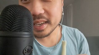 ASMR Relaxing MIC BRUSHING & GUM CHEWING ✨