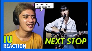 REACTION to IU - 'Next Stop'  [Pre-release Live Clip] | ENG