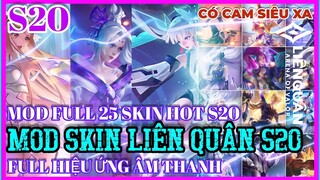 Cách MOD FULL Skin Liên Quân Mùa 20- Mod Full 25 Skin Hot Pick Mới Nhất S20