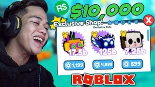 Pet Simulator X - Spending $10,000 ROBUX sa Pet X Simulator!! *Lakas ko na* - Roblox