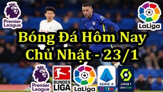 Lịch Thi Đấu Bóng Đá Hôm Nay 23/1 - Các Trận Còn Lại Vòng 23 Ngoại Hạng Anh - Thông Tin Trận Đấu