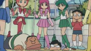 The magical girl in Doraemon is so cute