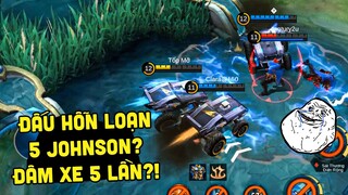 MLBB | 5 JOHNSON VS 5 ALDOUS: 500 STACK KO ĐẤM NỔI? XE TÔNG SẤP MẶT / MIRROR MAYHEM | Tốp Mỡ Gaming