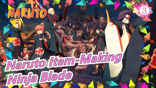 [Naruto Item-Making] Make a Ninja Blade With 4 Paper And Two Hands!_3
