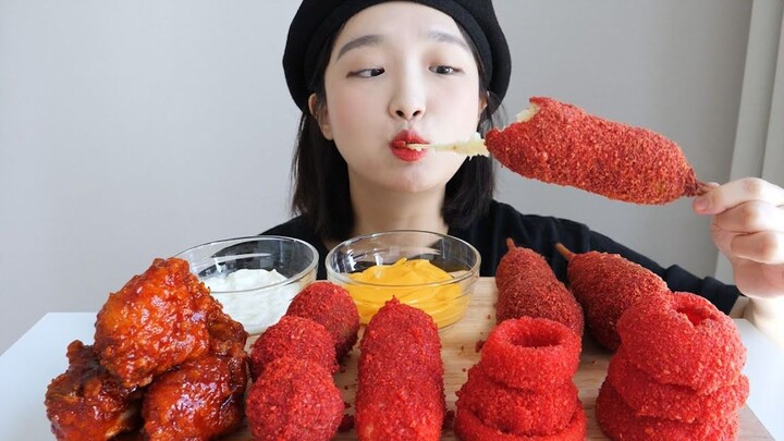 [Nado Official Chinese Subs] It’s the Red Food Special~! Don’t these red foods look super tempting~_