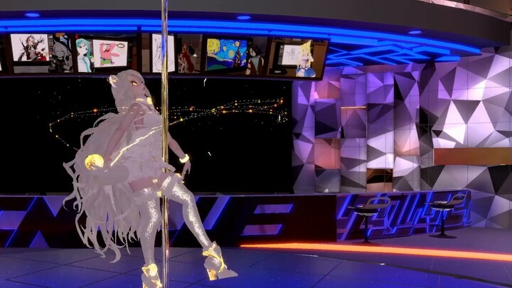 Chinese Bar-การแสดงเต้นติดตามร่างกายเต็มรูปแบบในชีวิตจริง-Forever