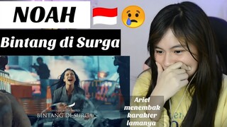 NOAH - Bintang di Surga (Official Music Video) I FILIPINA REAKSI