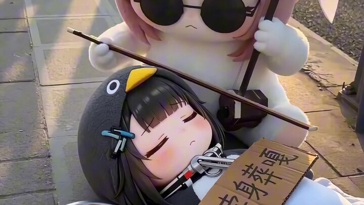 เอ๋! เพนกวินน้อยกับโดโร่กำลังทำอะไรกันนะ?