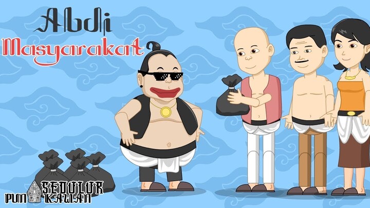 Sedulur Punakawan - Abdi Masyarakat - Kartun Jawa - Animasi Jawa