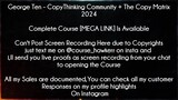 George Ten Course CopyThinking Community + The Copy Matrix 2024 Download