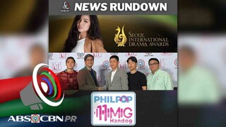 BELLE MARIANO, MAY BAGONG PAGKILALA MULA SA SEOUL DRAMA AWARDS 2022  | ABS-CBN PR News Rundown