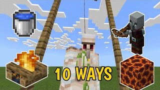 10 Ways to torture an Iron golem in Minecraft