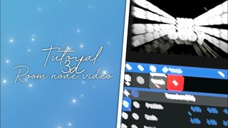 Tutorial 3D room - Node Video Tutorial | Free Preset !!!