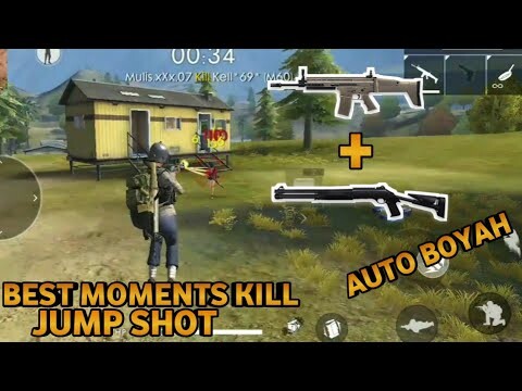 Best Kill Moments JUMP SHOT FF | Kill Montage  - Free Fire Indonesia