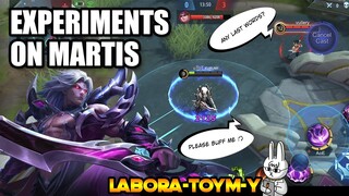 HOW TO COUNTER MARTIS - MLBB - MOBILE LEGENDS LABORATOYMY