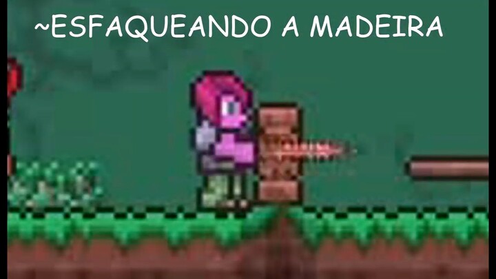 TERRARIA - Primeiro dia TRAUMÁTICO! - com XUXUBA