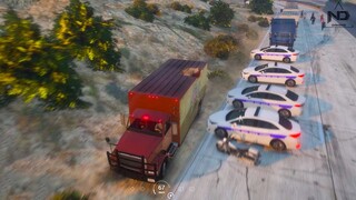 GTA 5 Roleplay #8 - Chuyến Xe Tải Vận Chuyển Hàng Cấm