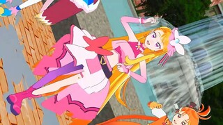 【MMDプリキュア】キュアウィング＆キュアスカイ＆キュアバタフライでlol - lots of laugh -