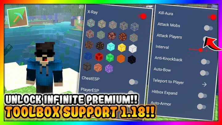 BARU!! TOOLBOX 1.18 SUPPORT MINECRAFT PE!! - Toolbox For MCPE