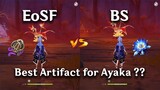 Best Artifacts for Ayaka ?? Emblem vs Blizzard !! Gameplay COMPARISON !! | Genshin Impact |