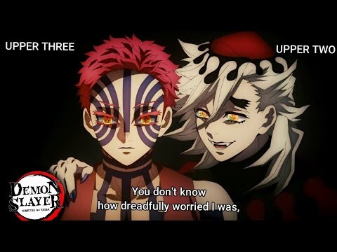 UPPER THREE and UPPER TWO Confrontation😱~Kimetsu no Yaiba Swordsmith Village Arc