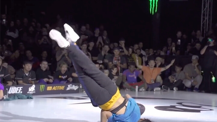 สาวเต้นฮิปฮอปกระตุกทั้งฮอลล์ โชว์สุดเทพในรอบแข่งขัน