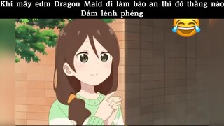 Deagon  Maid đi làm bảo đảm đố thằng nào dám léng phéng#anime#edit#clip