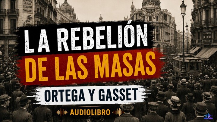 La rebelión de las masas - Ortega y Gasset [Audiolibro]