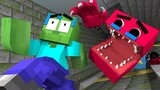 Monster School: Boxy Boo Lost Control - Poppy Playtime Sad Story | Minecraft Animation