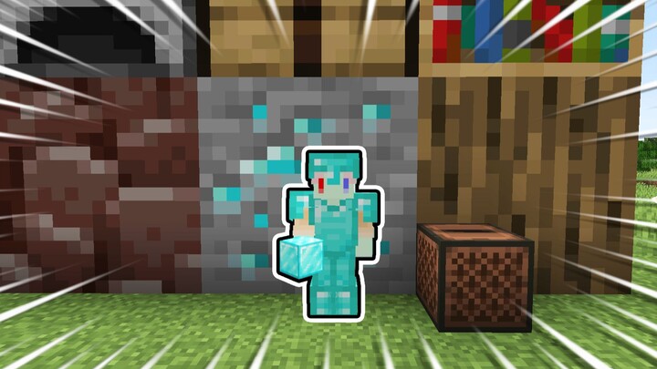 What if all of Mc's blocks suddenly became incredibly huge!? How to survive in Minecraft