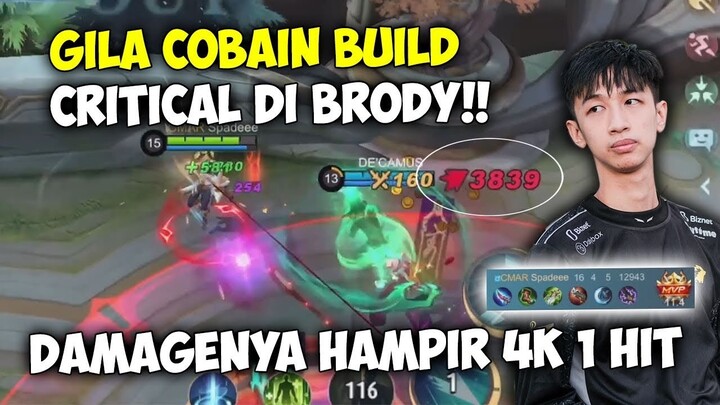 COBAIN BRODY BUILD CRITICALNYA BENNYQT!! DAMAGENYA 3000++ 1X TEMBAK, GA LOGIS COK!!