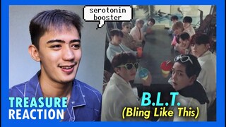 TREASURE - B.L.T (BLING LIKE THIS) Selfie ver. REACTION